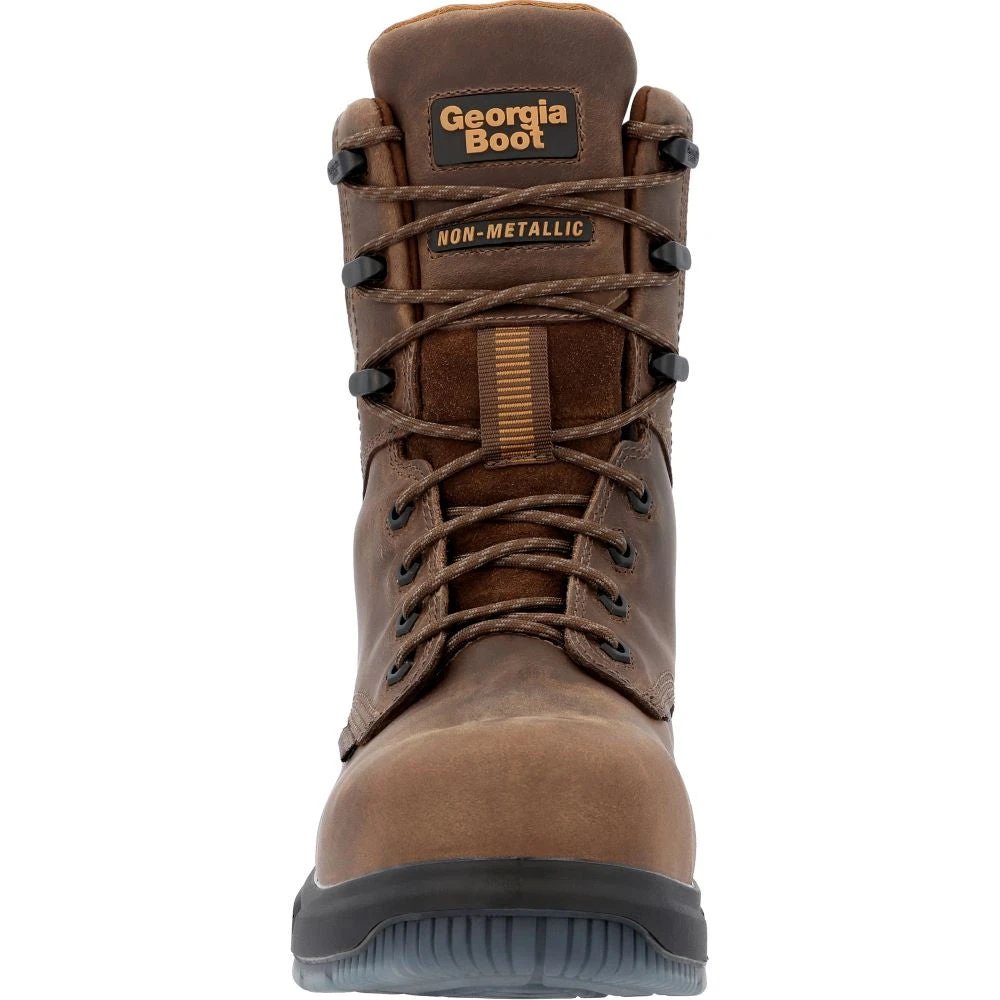 'Georgia Boot' Men's 8" FLXpoint Ultra EH WP Comp Toe - Brown 6 'Georgia Boot' Men's 8" FLXpoint Ultra EH WP Comp Toe - Brown - Image 4