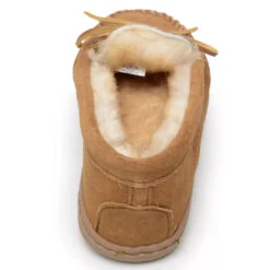 'Minnetonka' Men's Sheepskin Hardsole Moc Slipper - Tan -Shoes Series Shop GUEST 9fc2032f b308 41d8 b1b8 e3e51ba007c0 1024x1024@2x