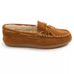 'Minnetonka' Men's Pile Lined Hardsole Moc Slipper - Tan (Wide) -Shoes Series Shop GUEST dd242588 15c2 475d 8683 7def025a2228 1024x1024@2x