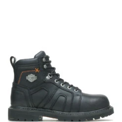 'Harley Davidson' Men's 5" Chad EH Steel Toe - Black