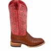 'Anderson Bean' Men's 13" HorsePower Top Hand Western Square Toe - Brandy Caiman Belly / Red Sinsation -Shoes Series Shop HP80031 1024x1024@2x