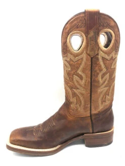 'Tanner Mark' Men's 13" Western Square Toe - Orange (Tan) / Marble Orix -Shoes Series Shop IMG 3256 1024x1024@2x