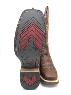 'Tanner Mark' Men's 13" Western Square Toe - Orange (Tan) / Marble Orix -Shoes Series Shop IMG 3260 1024x1024@2x