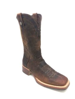 'Tanner Mark' Men's 13" Western Square Toe - Buffalo Honey / Mad Dog Honey -Shoes Series Shop IMG 3265 1024x1024@2x