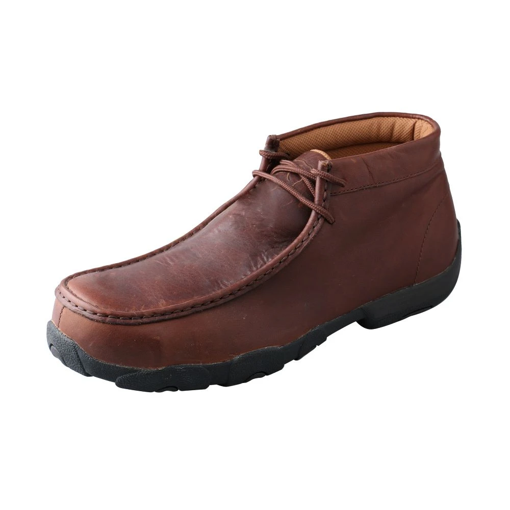 'Twisted X' Men's Work Chukka Moc EH Comp Toe - Oiled Brown 3 'Twisted X' Men's Work Chukka Moc EH Comp Toe - Oiled Brown