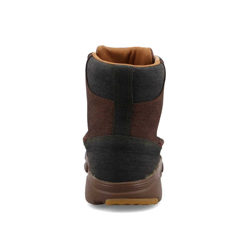 'Twisted X' Men's 6" Crossover Lace Up Soft Toe - Light Brown / Dark Green 7 'Twisted X' Men's 6" Crossover Lace Up Soft Toe - Light Brown / Dark Green - Image 5