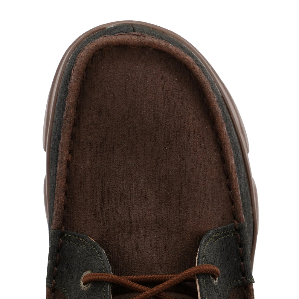 'Twisted X' Men's 6" Crossover Lace Up Soft Toe - Light Brown / Dark Green 4 'Twisted X' Men's 6" Crossover Lace Up Soft Toe - Light Brown / Dark Green - Image 2