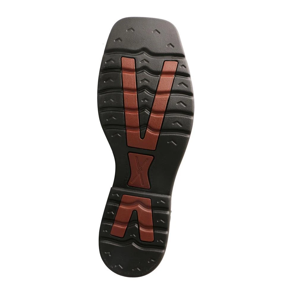 'Twisted X' Men's 12" Lite Western Work EH WP Steel Toe - Black / Brown 5 'Twisted X' Men's 12" Lite Western Work EH WP Steel Toe - Black / Brown - Image 3