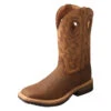 'Twisted X' Men's Lite Western WP Work - Dk. Brown / Tan -Shoes Series Shop MLCWW05.01 1024x1024@2x