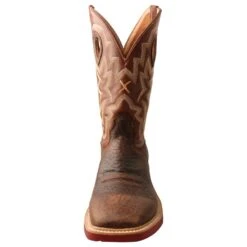 'Twisted X' Men's 12" Cellstretch WP Western Square Toe - Smokey Chocolate / Spice -Shoes Series Shop MXBW002 FR 4800x4800 1d1ec56e 0183 453d 847e efdd49feac2d 1024x1024@2x