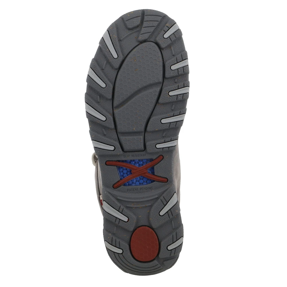 'Twisted X' Men's Chukka Driving Moc - Grey / Grey Elephant 5 'Twisted X' Men's Chukka Driving Moc - Grey / Grey Elephant - Image 3