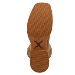'Twisted X' Men's 11" Tech X™ Western Square Toe - Saddle / Rustic Orange -Shoes Series Shop MXTR005.09 4800x4800 R 1024x1024@2x
