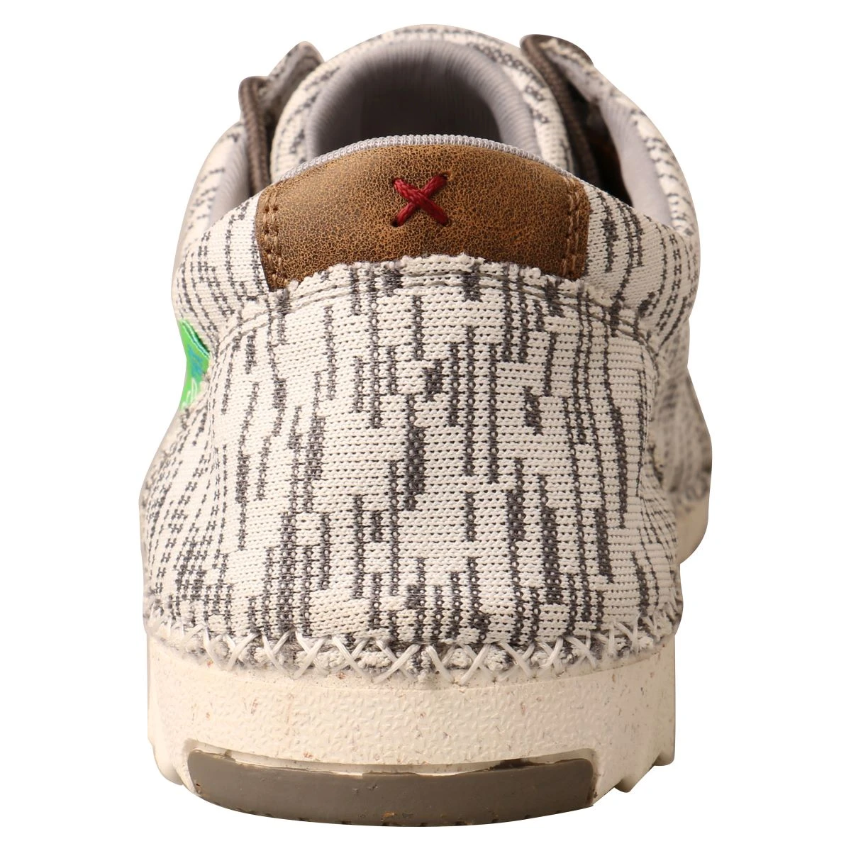 'Twisted X' Men's Zero-X Oxford - White / Grey 7 'Twisted X' Men's Zero-X Oxford - White / Grey - Image 5