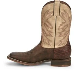 'Nocona' Men's 11" Henry Western Square Toe - Antiqued Brown Cowhide / Vintage Stone 19 'Nocona' Men's 11" Henry Western Square Toe - Antiqued Brown Cowhide / Vintage Stone -Shoes Series Shop NCA 009 HR5570 1024x1024@2x