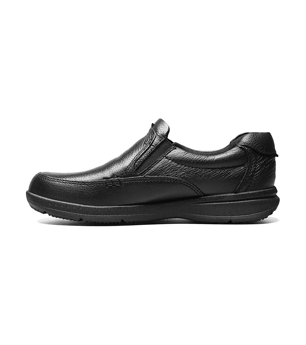 'Nunn Bush' Men's Cam Moc Toe Slip On - Black 8 'Nunn Bush' Men's Cam Moc Toe Slip On - Black - Image 6