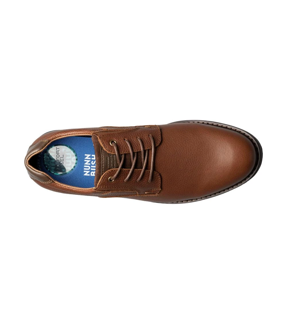 'Nunn Bush' Men's Baybridge Plain Toe Oxford - Brown 4 'Nunn Bush' Men's Baybridge Plain Toe Oxford - Brown - Image 2