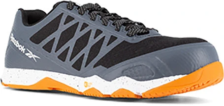 'Reebok' Men's Speed TR ESD Comp Toe - Grey / Orange 3 'Reebok' Men's Speed TR ESD Comp Toe - Grey / Orange