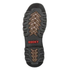 'Rocky' Men's 6" Rams Horn WP Comp Toe - Dark Brown -Shoes Series Shop RKK0257 outsole 1024x1024@2x