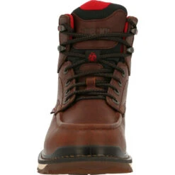 'Rocky'' Men's 6" Rams Horn EH WP Comp Toe Wedge - Brown -Shoes Series Shop RKK0322 front 1024x1024@2x