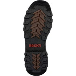 'Rocky' Men's 8" Rams Horn EH WP Comp Toe - Dark Brown -Shoes Series Shop RKK0394 outsole 1024x1024@2x