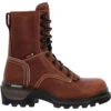 'Rocky' Men's 9" Rams Horn EH WP Logger Soft Toe - Brown -Shoes Series Shop RKK0395 profile 1024x1024@2x