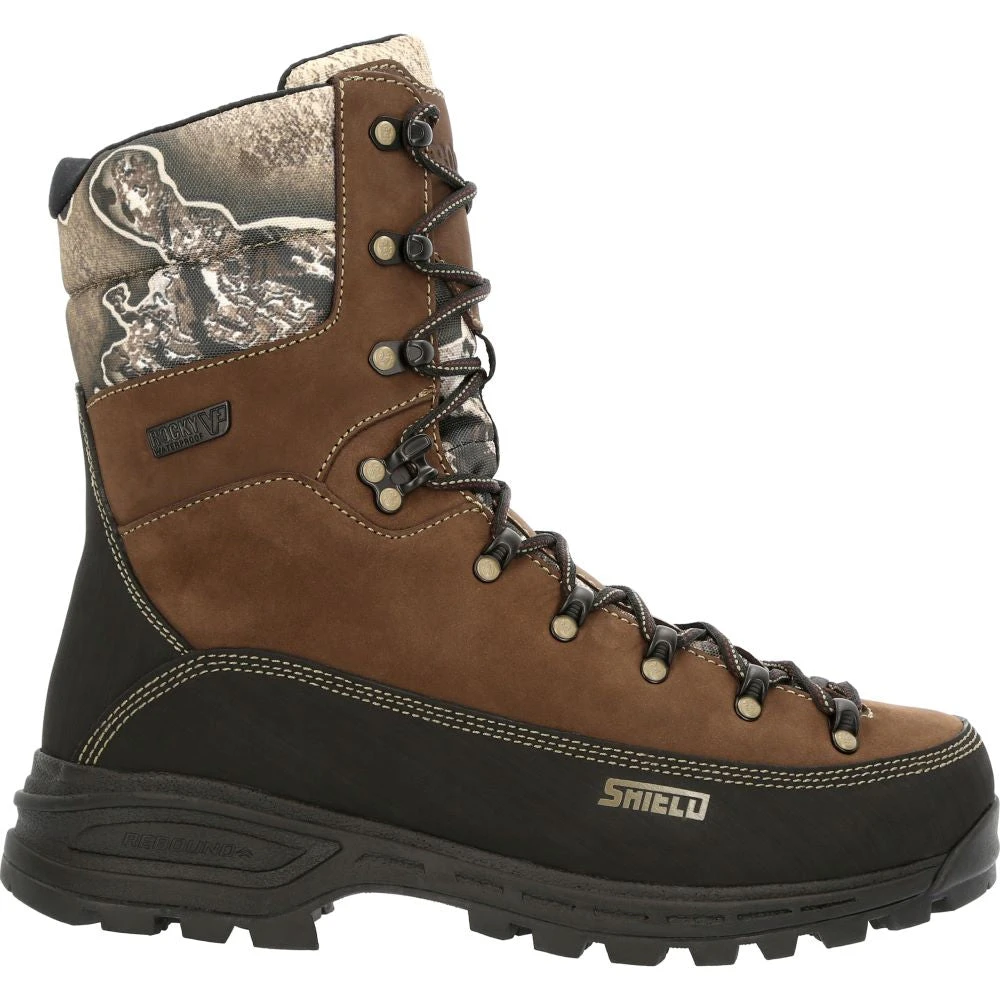 'Rocky' Men's 10" MTN Stalker Pro 800GR WP Hiker - Brown / Black /Realtree ™ 2 'Rocky' Men's 10" MTN Stalker Pro 800GR WP Hiker - Brown / Black /Realtree ™
