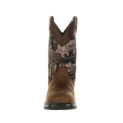 'Rocky' Men's 11" Worksmart 400G WP Western Soft Toe - Realtree Timber -Shoes Series Shop RKW0326 front 1024x1024@2x