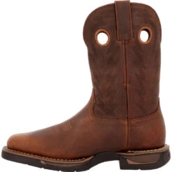 'Rocky' Men's Long Range Western WP Soft Toe - Brown -Shoes Series Shop RKW0390 instep profile 1024x1024@2x