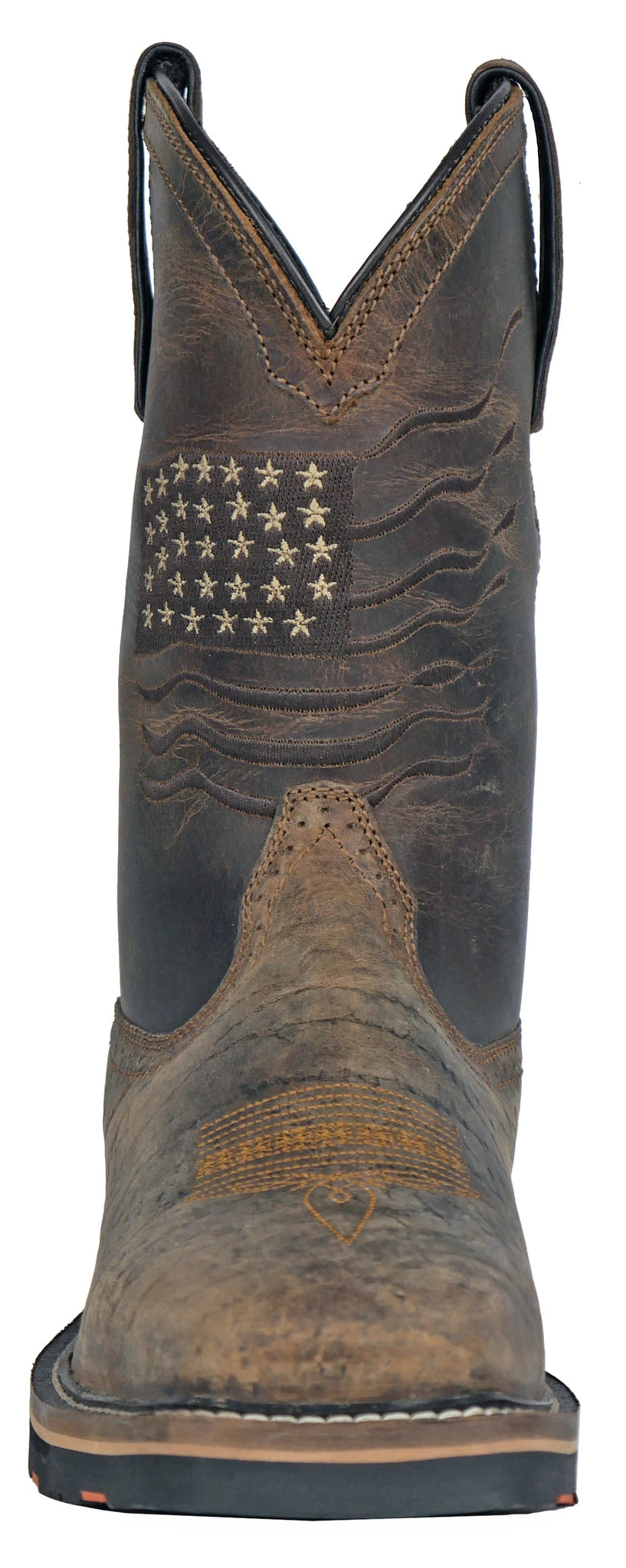 'Hoss Boots' Men's Rushmore Western EH Soft Toe - Rancher Brown 6 'Hoss Boots' Men's Rushmore Western EH Soft Toe - Rancher Brown - Image 4