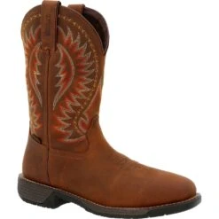 'Rocky' Men's 11" Rugged Trail EH WP Western Square Toe - Brown -Shoes Series Shop Rocky Rugged Trail 11 waterproof western work boot RKW0370 1024x1024@2x