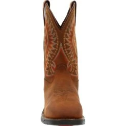 'Rocky' Men's 11" Rugged Trail EH WP Western Square Toe - Brown -Shoes Series Shop Rocky Rugged Trail 11 waterproof western work boot RKW0370 2 1024x1024@2x