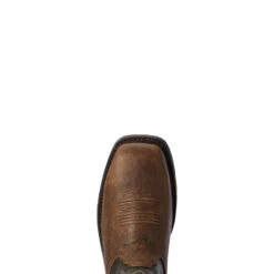 'Ariat' Men's 11" WorkHog MetGuard EH Comp Toe - Ridge Brown -Shoes Series Shop S16 MNS WORK Couto 10017174 toe 1024x1024@2x