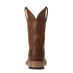 'Ariat' Men's 11" Rowder VentTek 360° Western Square Toe - Earth / Mack Brown -Shoes Series Shop S22 MNS WEST 10040237 heel 1024x1024@2x