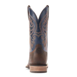'Ariat' Men's 11" Slingshot Western Square Toe - Rowdy Rust / Dark Denim 10 'Ariat' Men's 11" Slingshot Western Square Toe - Rowdy Rust / Dark Denim -Shoes Series Shop S23 MNS WEST 10044566 heel 1024x1024@2x