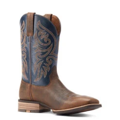 'Ariat' Men's 11" Slingshot Western Square Toe - Rowdy Rust / Dark Denim 11 'Ariat' Men's 11" Slingshot Western Square Toe - Rowdy Rust / Dark Denim -Shoes Series Shop S23 MNS WEST 10044566 medial 1024x1024@2x