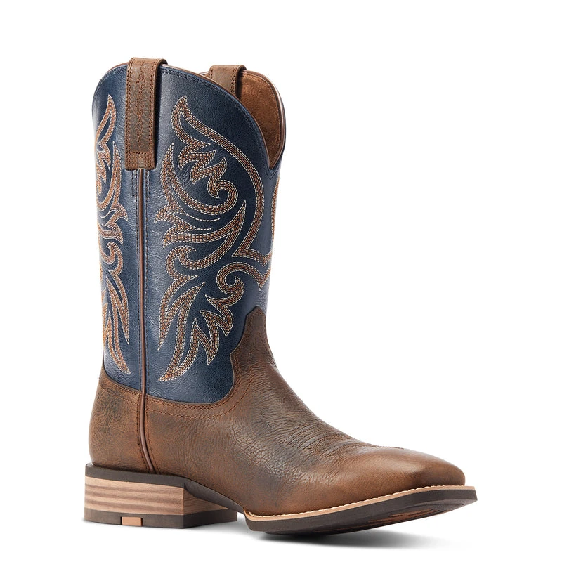 'Ariat' Men's 11" Slingshot Western Square Toe - Rowdy Rust / Dark Denim 7 'Ariat' Men's 11" Slingshot Western Square Toe - Rowdy Rust / Dark Denim - Image 5