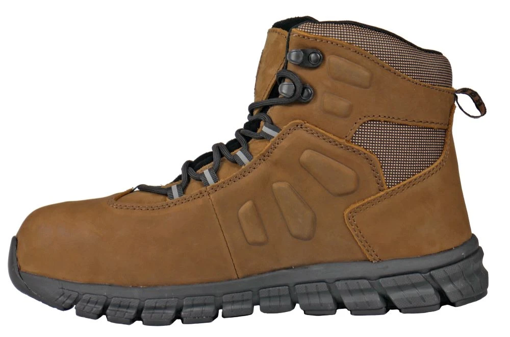 'Hoss Boots' Men's 6" Tikaboo Ultra Lite MetGuard ESD Comp Toe - Brown 9 'Hoss Boots' Men's 6" Tikaboo Ultra Lite MetGuard ESD Comp Toe - Brown - Image 7