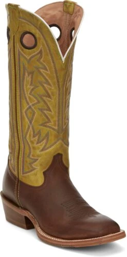 'Tony Lama' Men's 15" Fairview Buckaroo Western Square Toe - Brown / Moss Green 16 'Tony Lama' Men's 15" Fairview Buckaroo Western Square Toe - Brown / Moss Green -Shoes Series Shop TNL 001 SA2001 1024x1024@2x