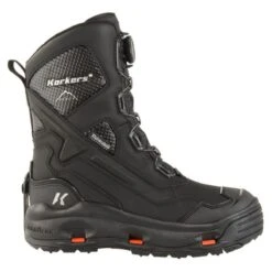 'Korkers' Men's Polar Vortex WP 600GR Winter - Black -Shoes Series Shop korkers men s polar vortex 600 winter boots with snowtrac sole 60 1024x1024@2x