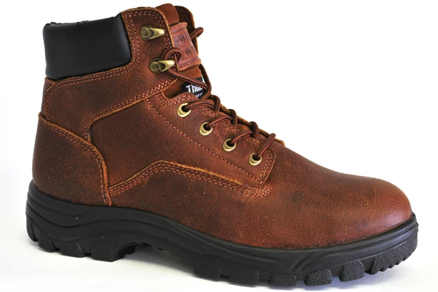 'Work Zone' Men's 6" 200GR EH WP Soft Toe - Brown 3 'Work Zone' Men's 6" 200GR EH WP Soft Toe - Brown